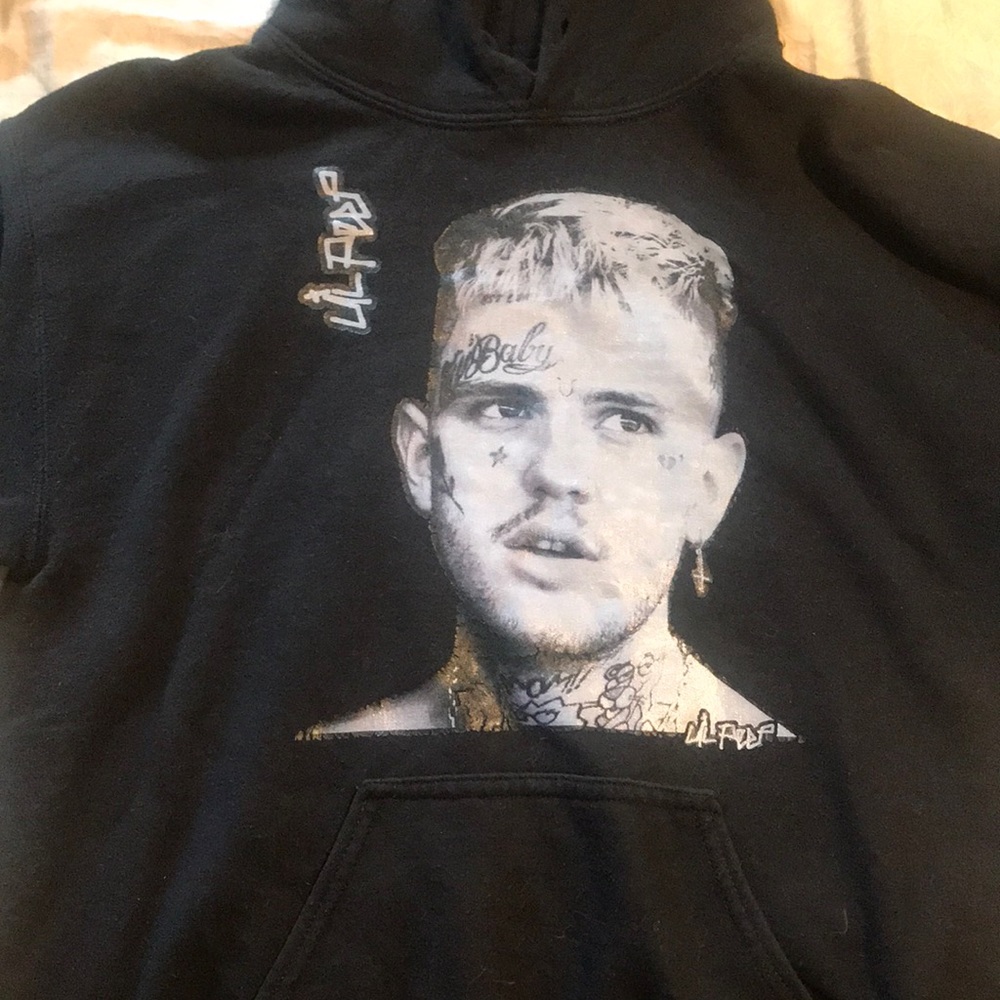 Mens small lil peep hoodie